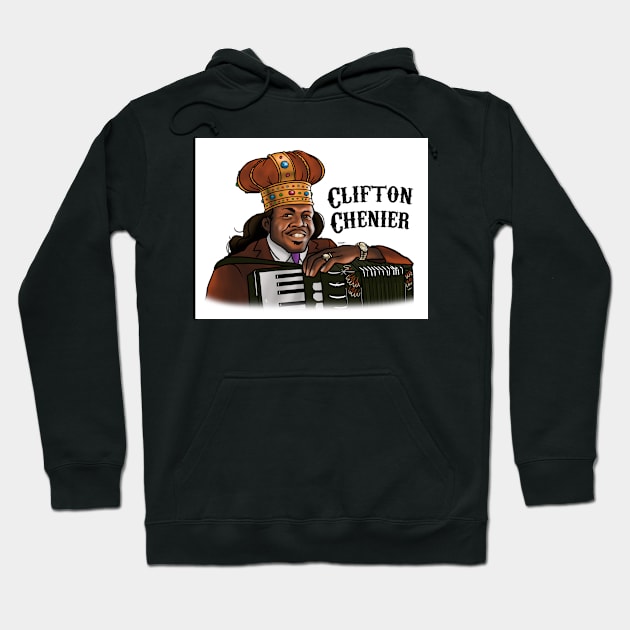 Clifton Chenier Hoodie by donar